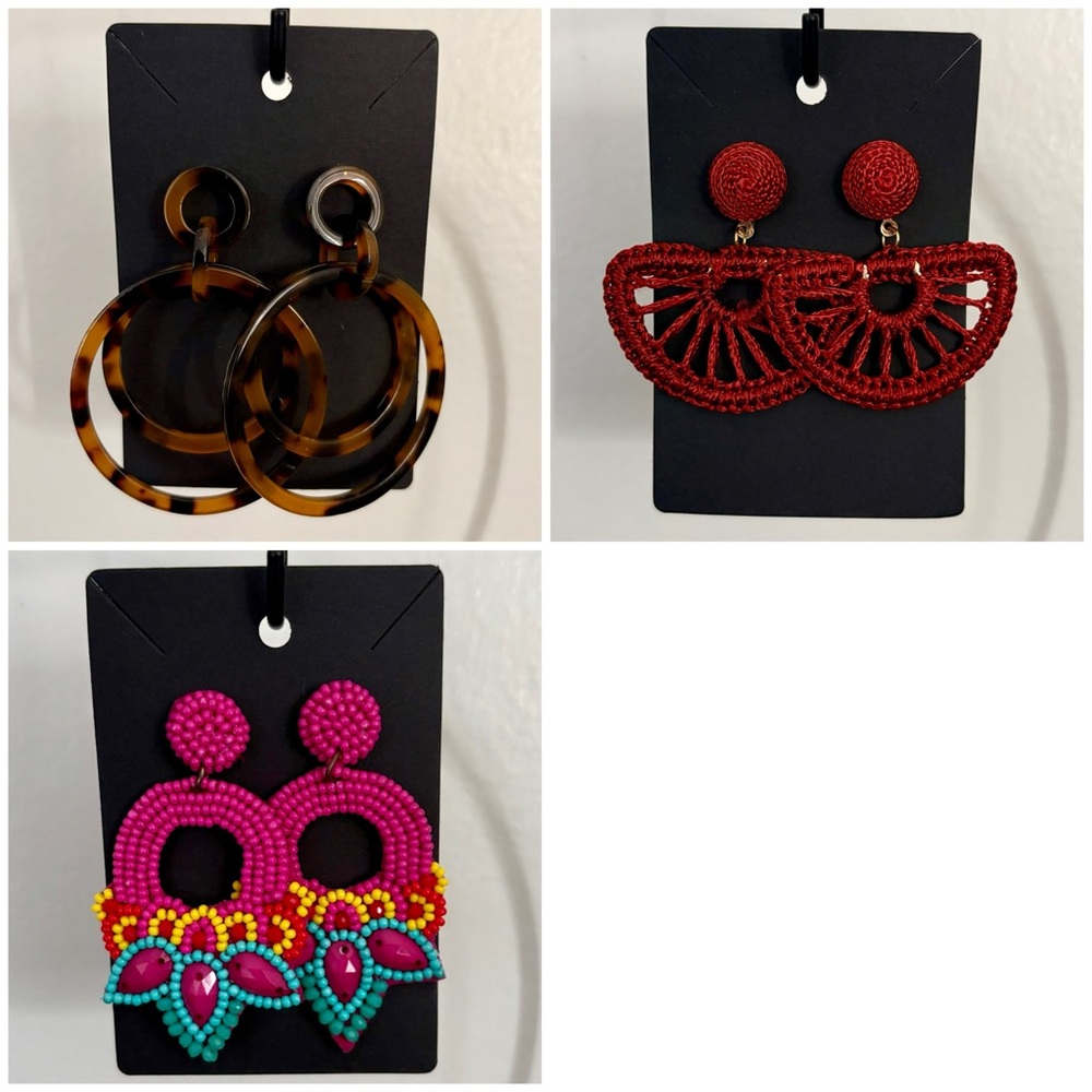 Statement Earrings Set
